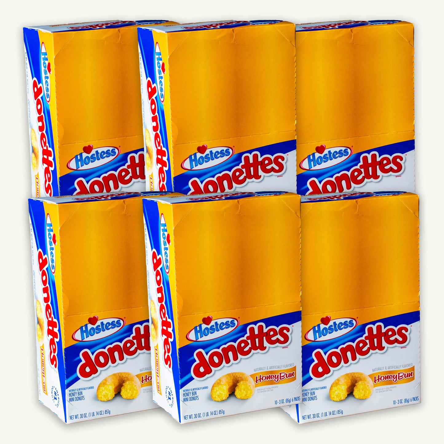 Hostess Honey Bun Donettes - 6 Mini Donuts - 3oz