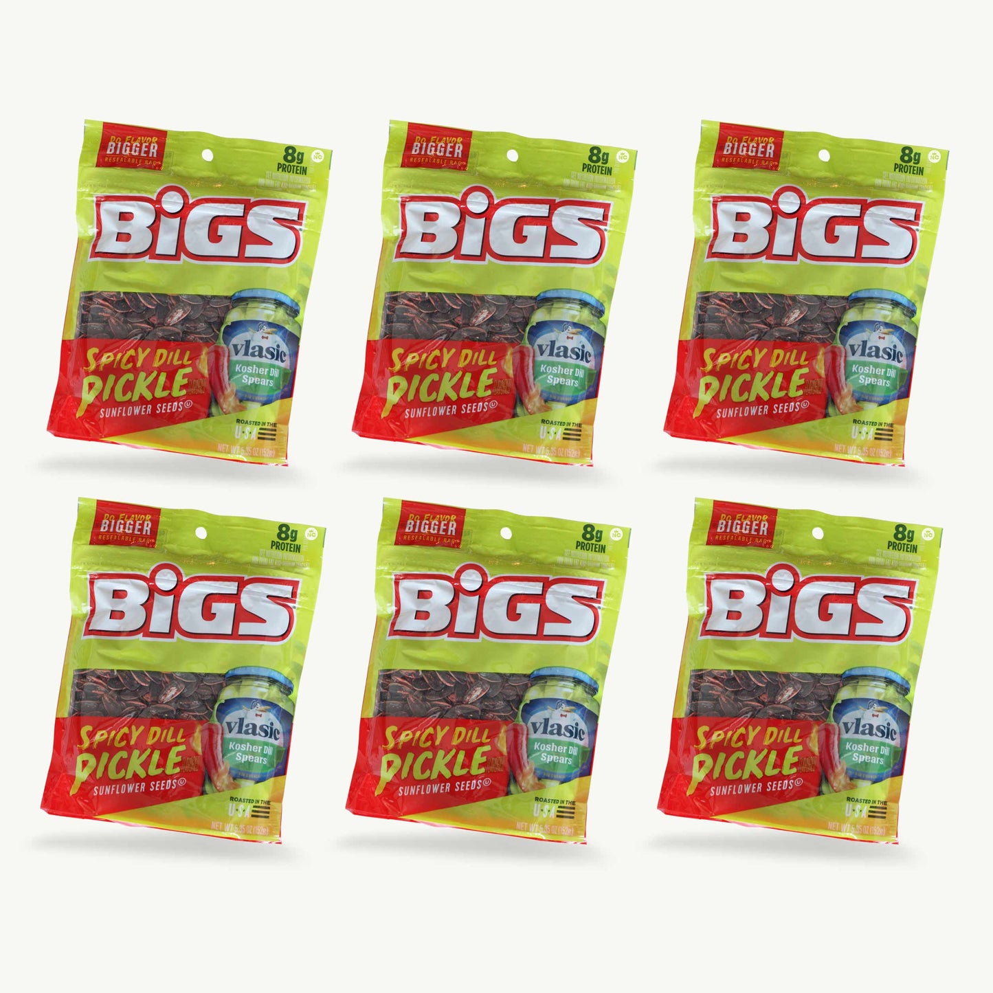 BIGS Spicy Dill Pickle Sunflower Seeds 5.35oz