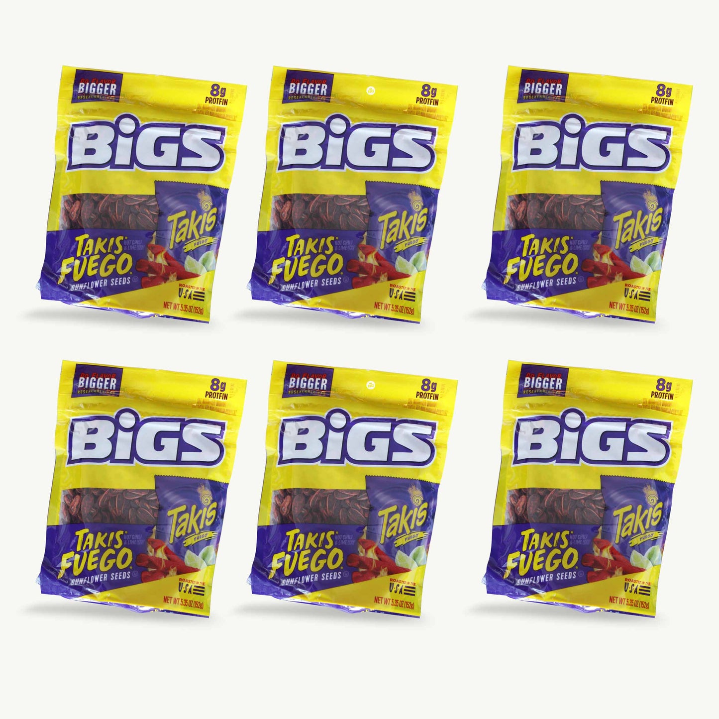 BIGS Takis Fuego Sunflower Seeds 5.35oz