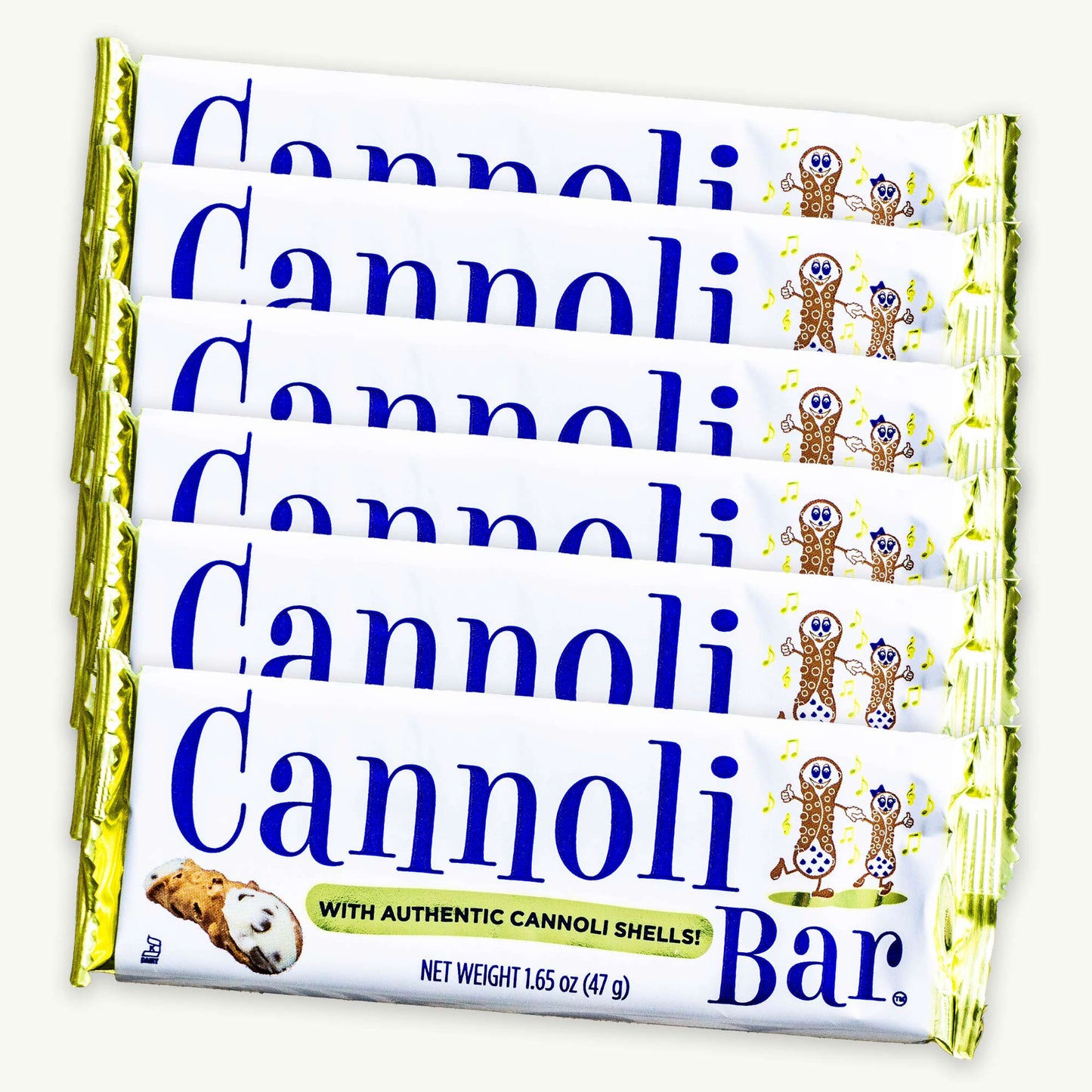 Cannoli Chocolate Candy Bar 1.65oz