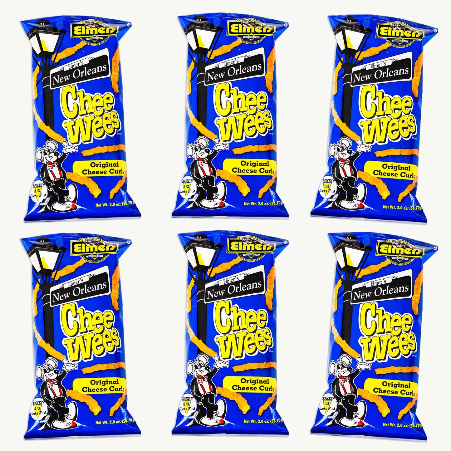 Elmer's Chee Wees Original Cheese Curls 2oz