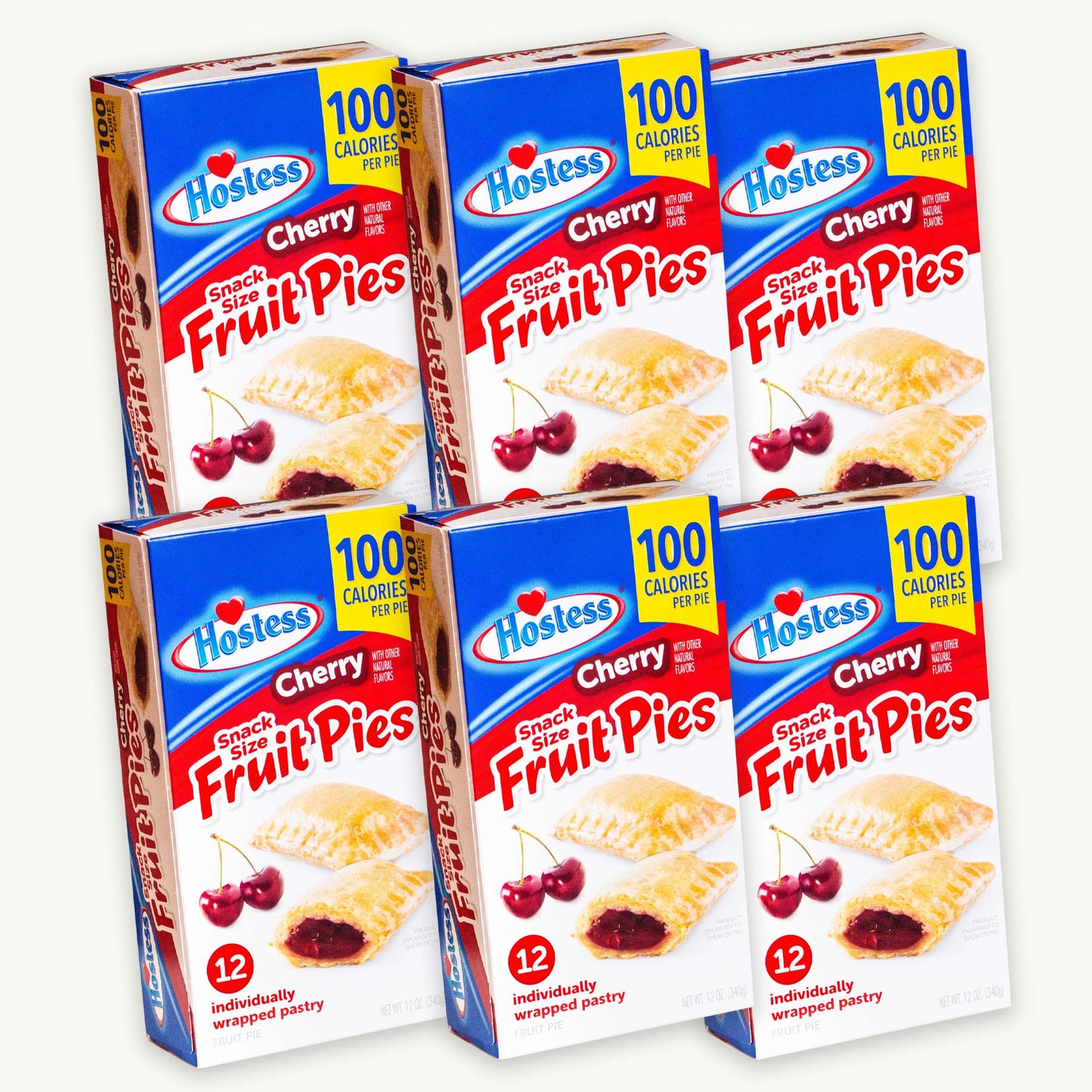 Hostess Cherry Fruit Pies 12oz 12ct