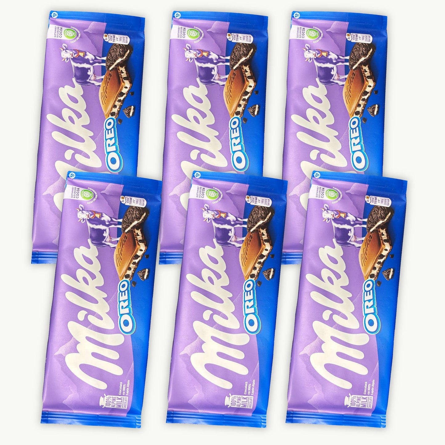 Milka Oreo Chocolate Candy Bar 100g