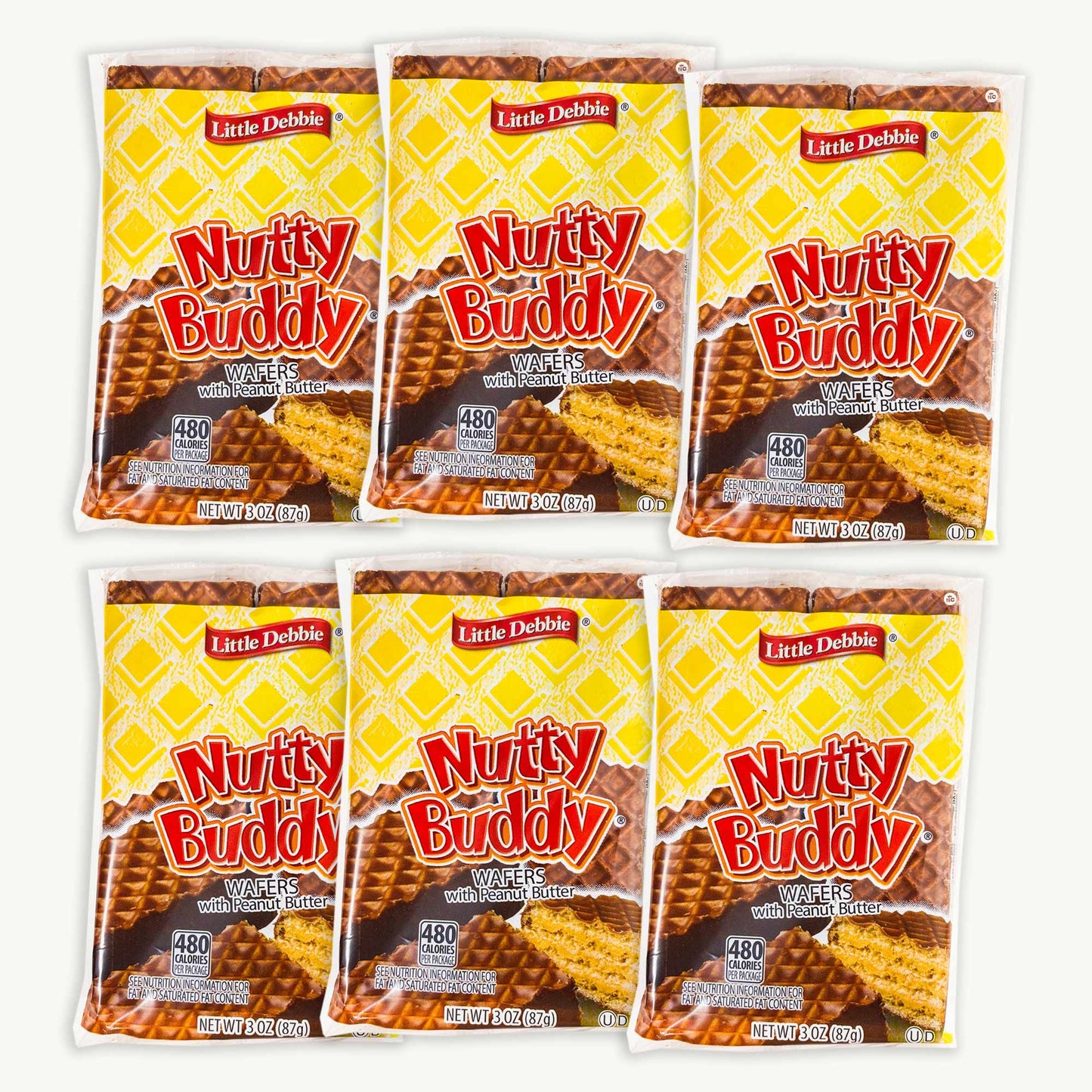 Little Debbie Nutty Buddy Wafer Bar 3oz