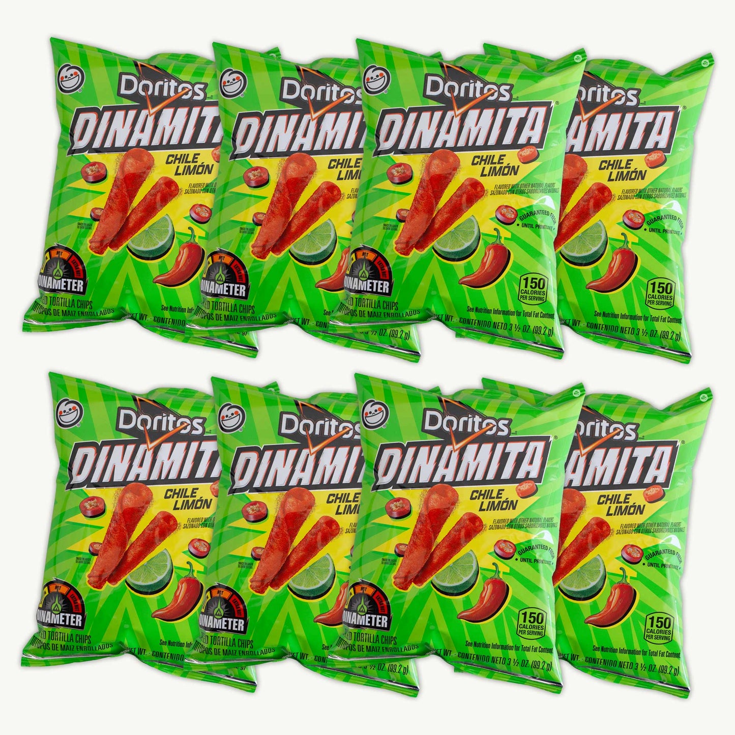 Doritos Dinamita Chile Limón Tortilla Chips 3.5oz