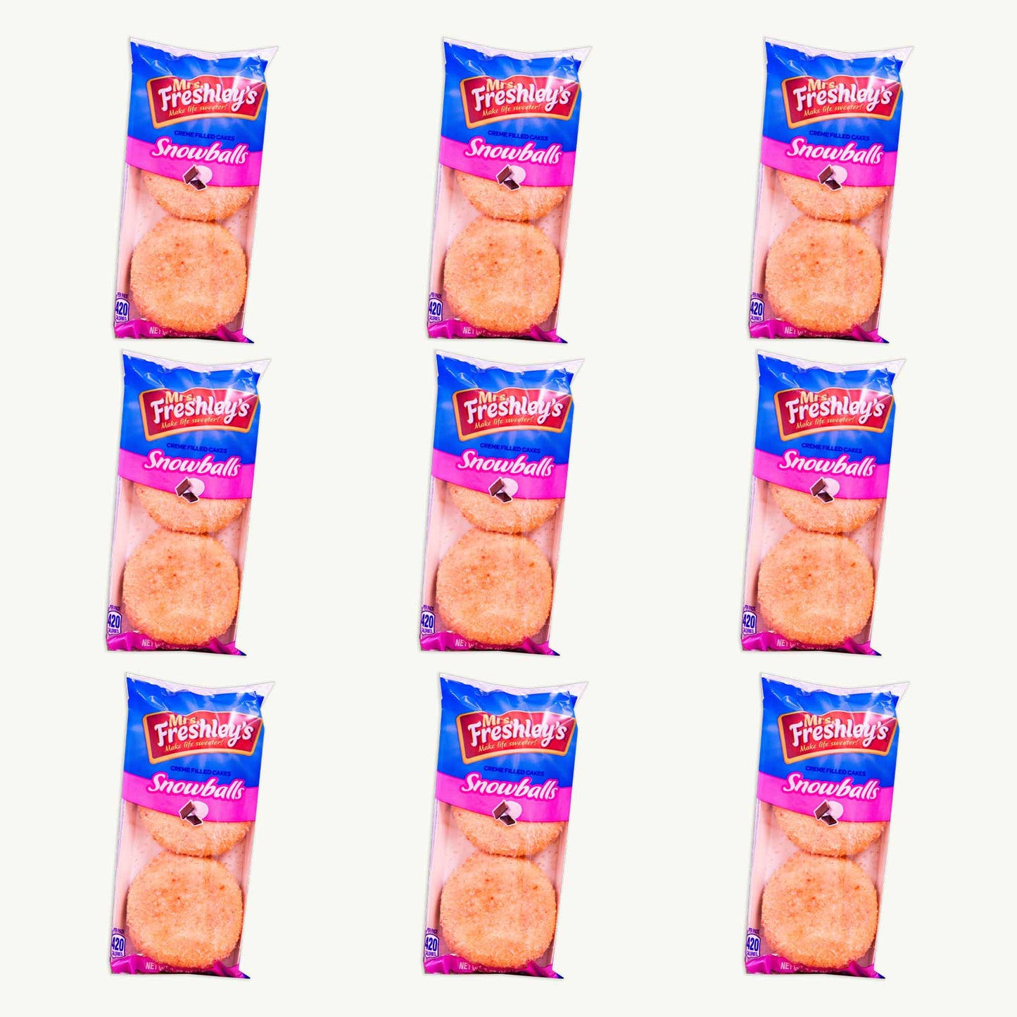 Mrs Freshley's Snowballs Single Serve 4.25oz