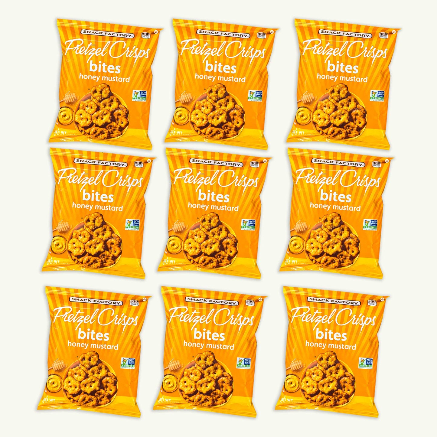 Pretzel Crisps Bites Honey Mustard 2.6oz
