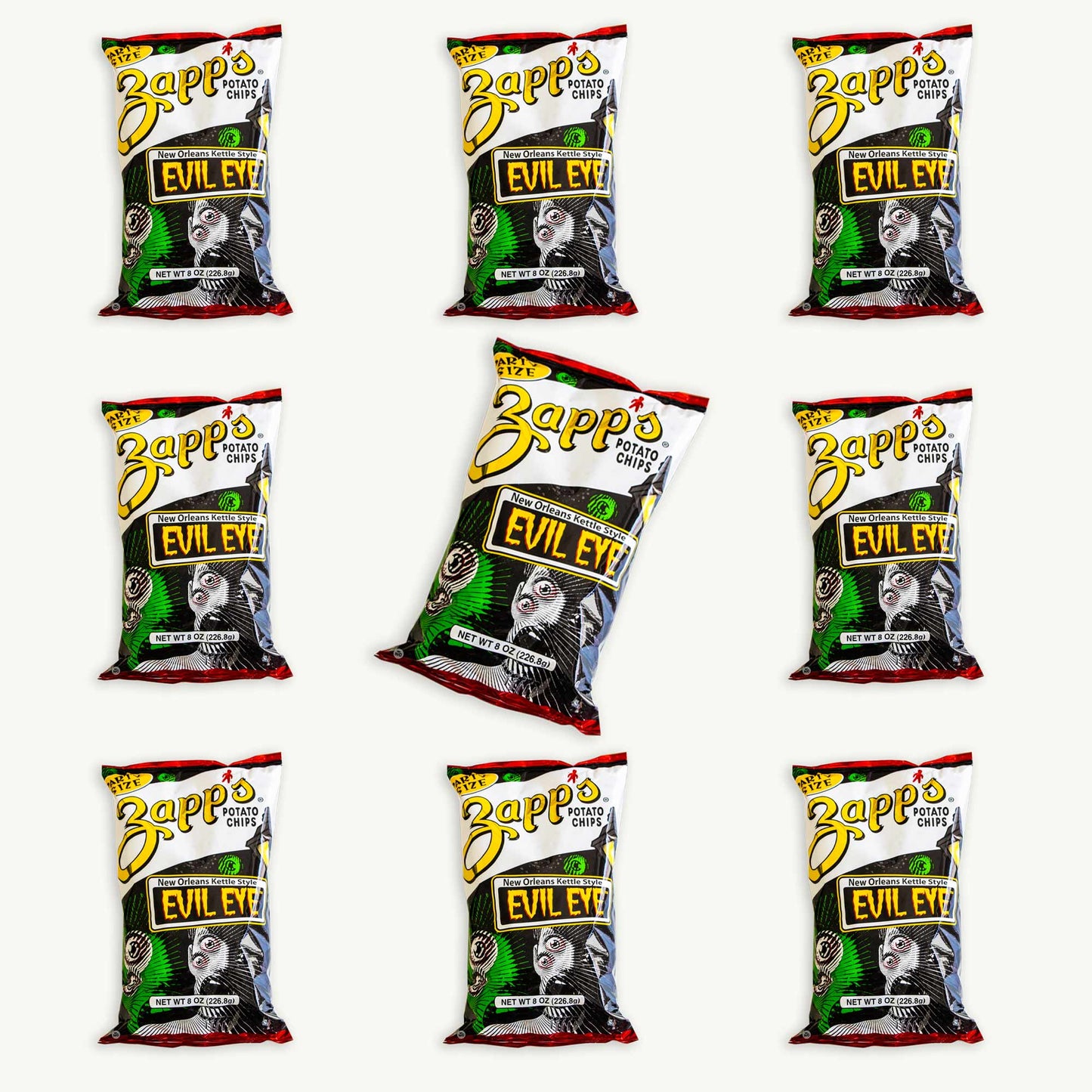 Zapp's Evil Eye New Orleans Kettle Potato Chips 8oz