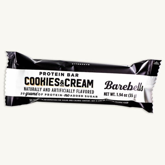 Barbells Cookies and Cream Protein Bar 55g