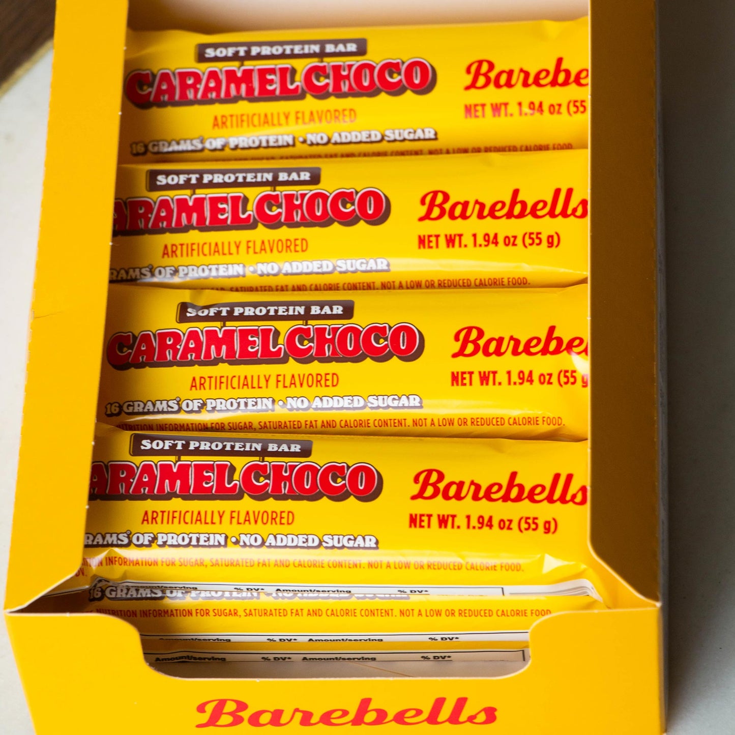 Barbells Caramel Choco Protein Bar 55g