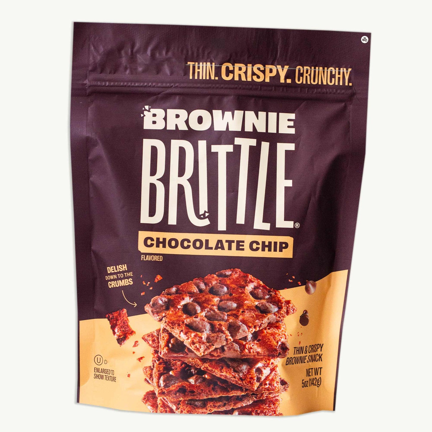 Brownie Brittle Variety Pack - Toffee Crunch, Chocolate Chip, M&M, Dark Chocolate Sea Salt, Blondies Chocolate Chip - Drizzilicious Salted Caramel 4oz - 6 Items
