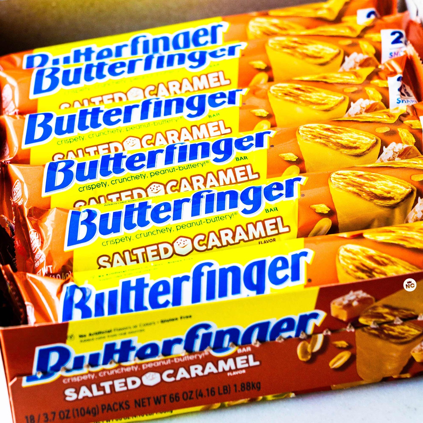 Butterfinger Salted Caramel Peanut Butter Candy Bar - 2 Piece Share Pack 3.7oz
