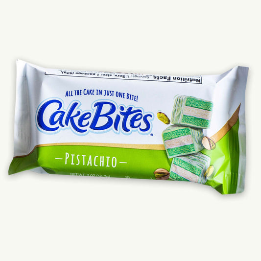 Cakebites Pistachio Vanilla Cake Bites 2oz