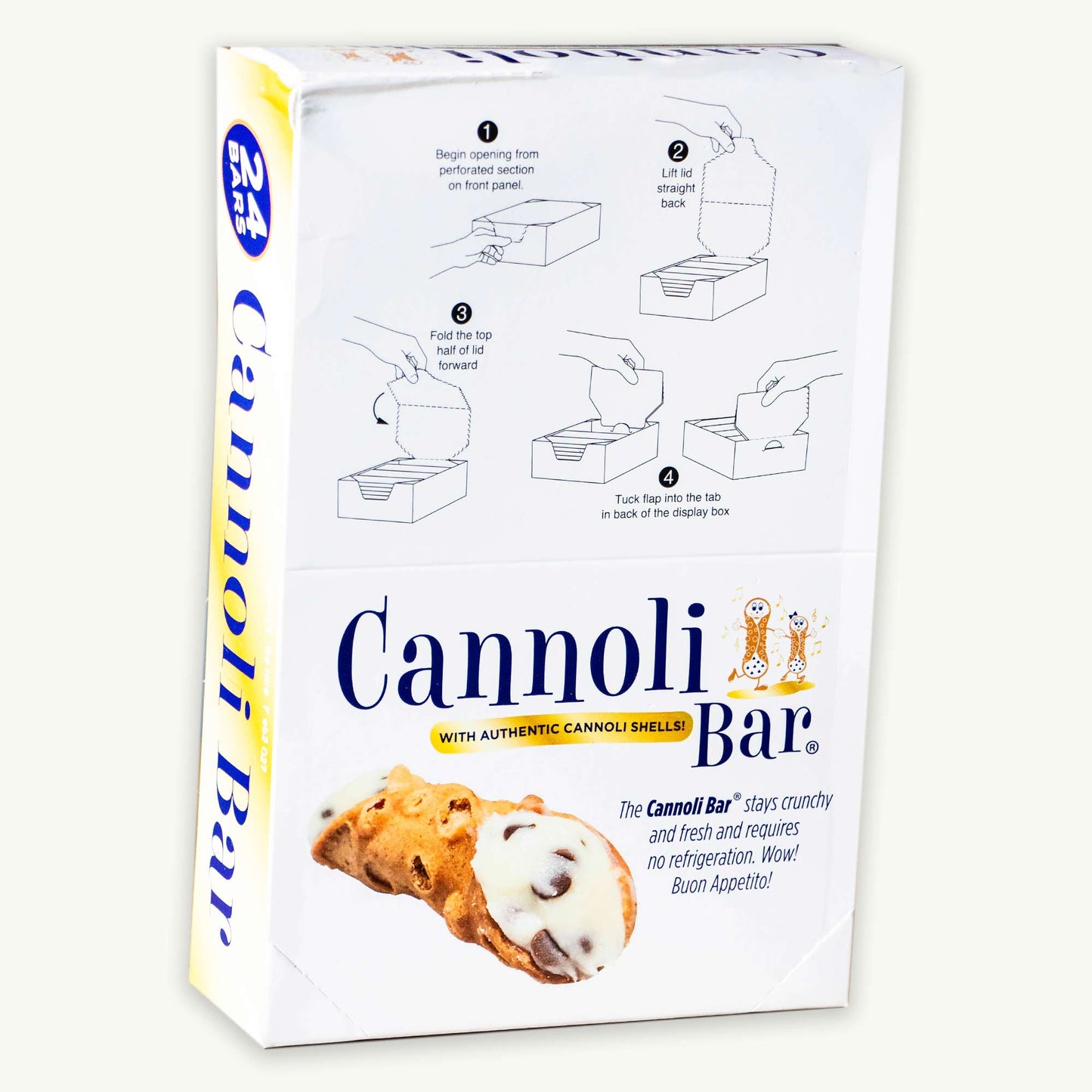Cannoli Chocolate Candy Bar 1.65oz