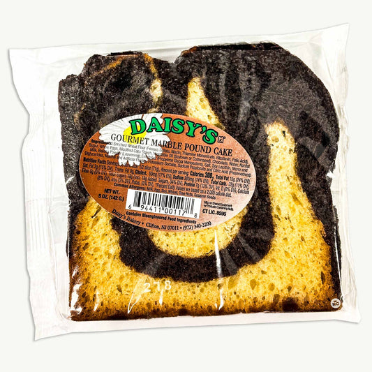 Daisy's Gourmet Marble Pound Cake 5oz
