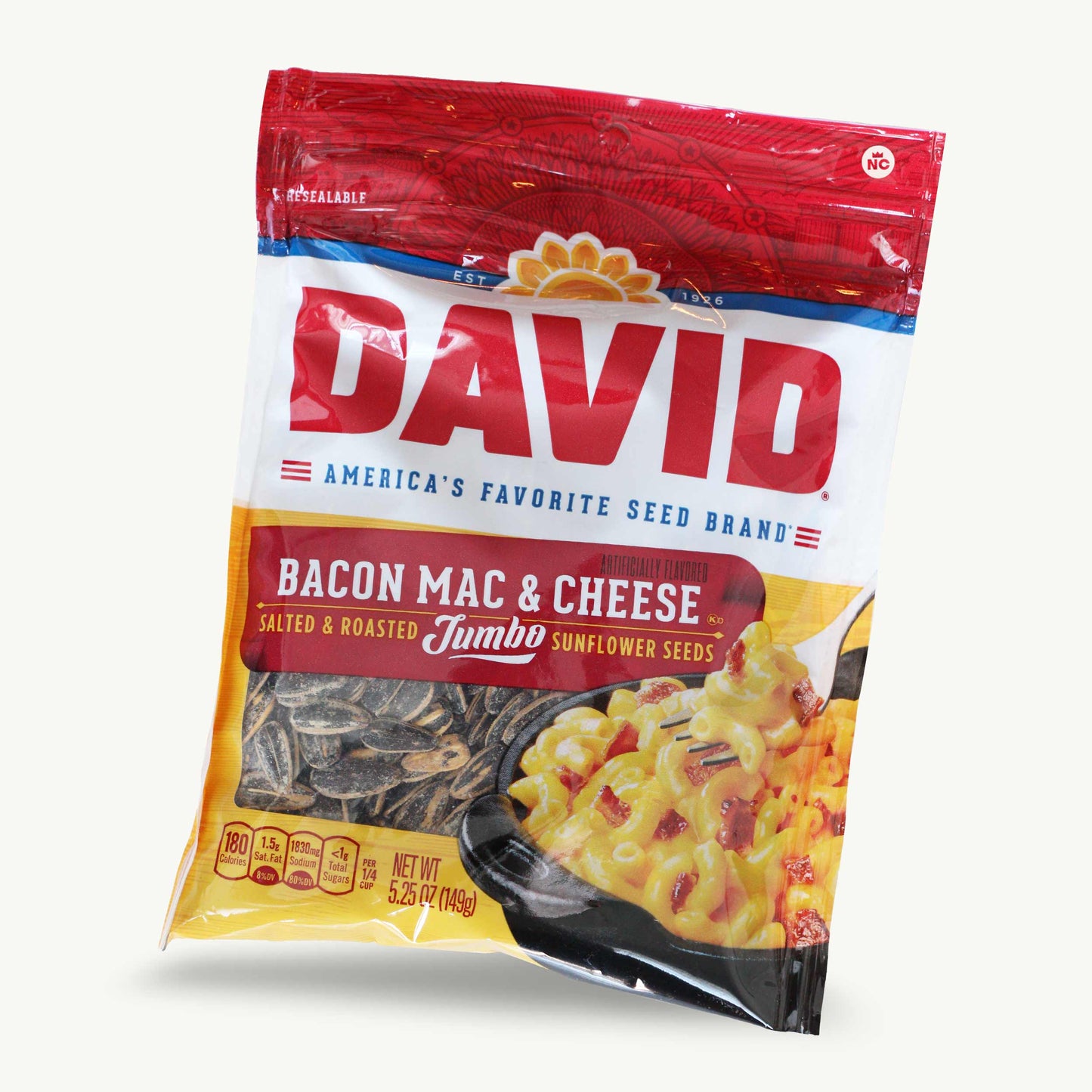 DAVID BIGS Sunflower Seed Variety Pack 9, 5.25OZ - North Fork Sour Cream Onion Kettle Potato Chip 2oz - 10 Items