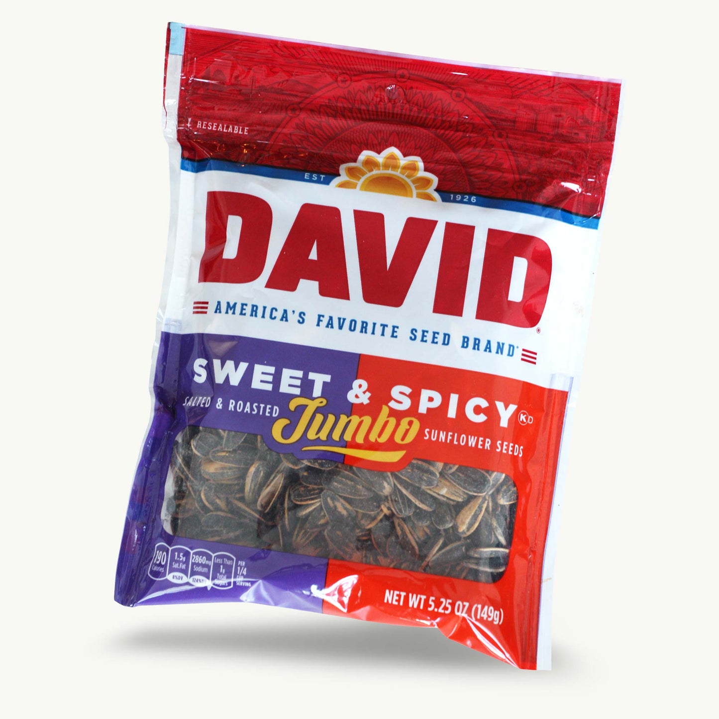 DAVID BIGS Sunflower Seed Variety Pack 9, 5.25OZ - North Fork Sour Cream Onion Kettle Potato Chip 2oz - 10 Items