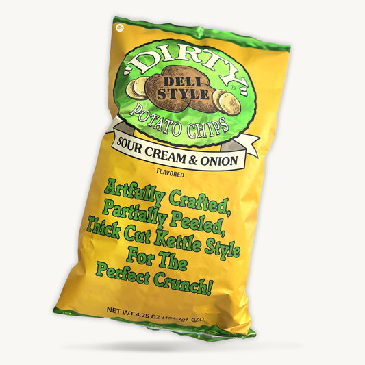 Dirty Sour Cream Onion Kettle Potato Chips 4.75oz
