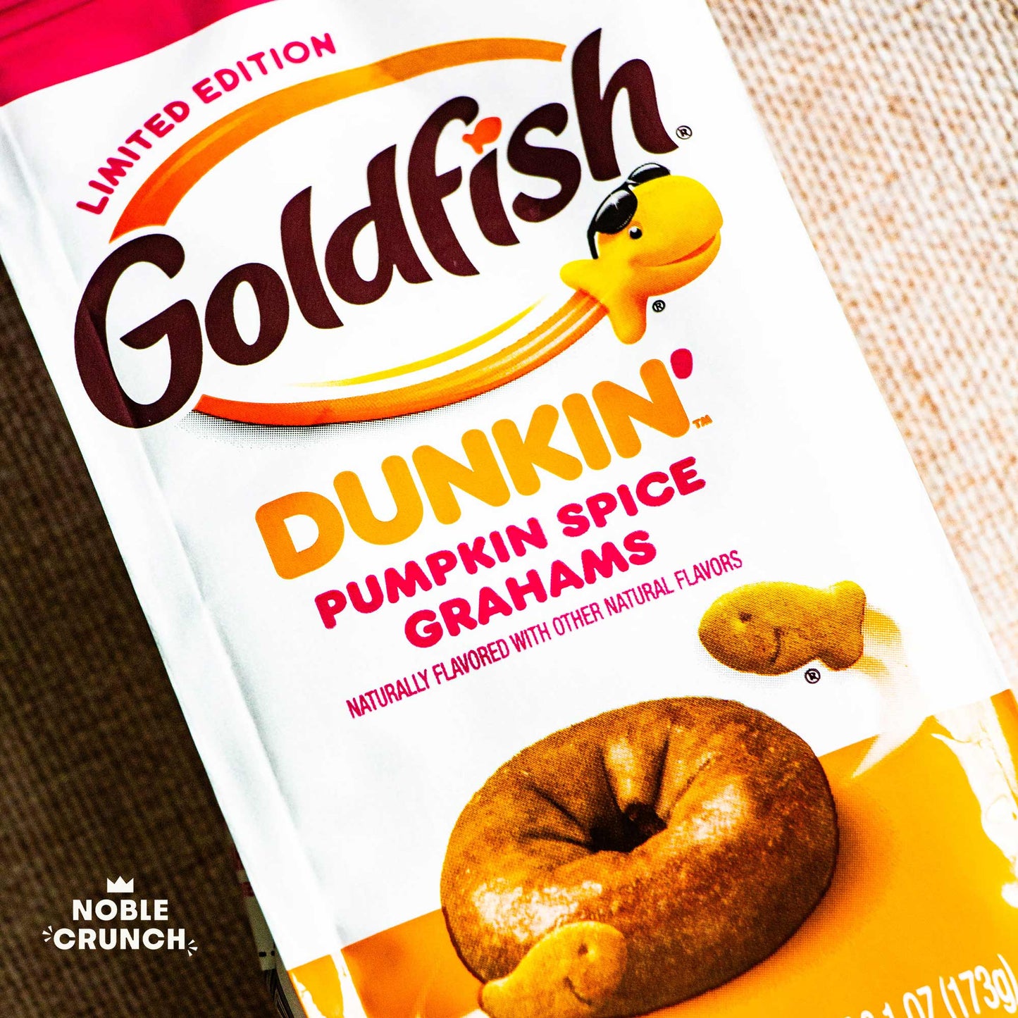 Goldfish Dunkin Pumpkin Spice Grahams 6.1oz