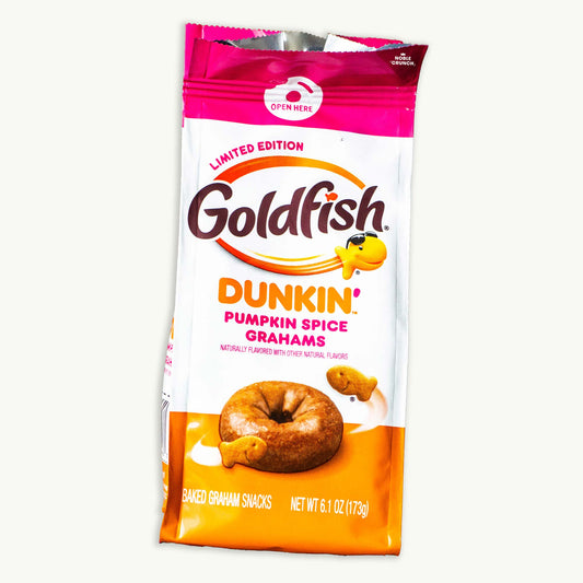 Goldfish Dunkin Pumpkin Spice Grahams 6.1oz