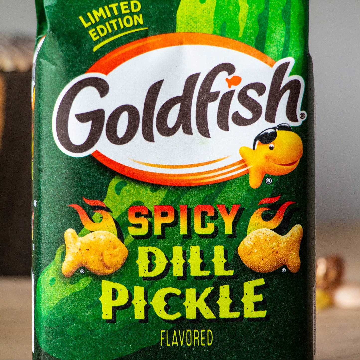 Goldfish Spicy Dill Pickle Crackers – Limited Edition 6.1oz