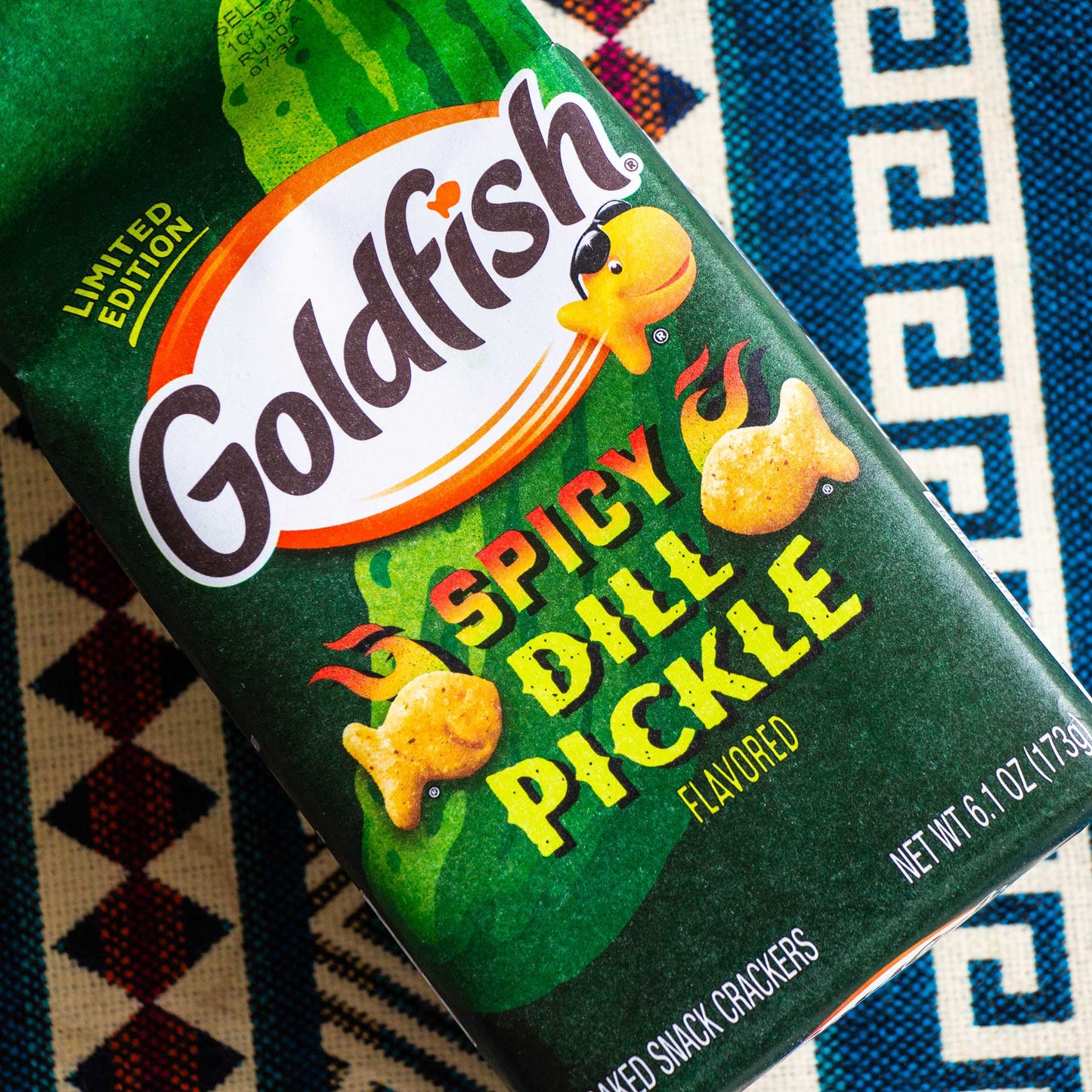 Goldfish Spicy Dill Pickle Crackers – Limited Edition 6.1oz