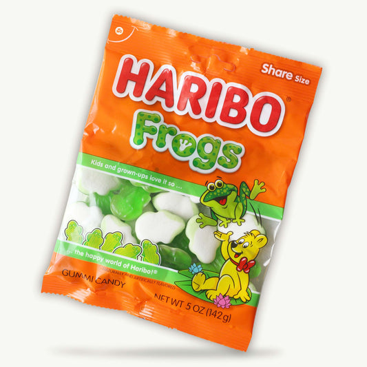 Haribo Frogs Gummy Candy 5oz