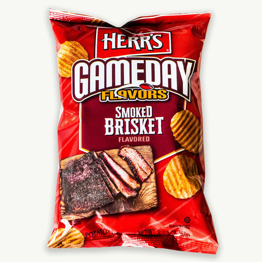 Herr’s Gameday Flavors Smoked Brisket Potato Chips 2.37oz