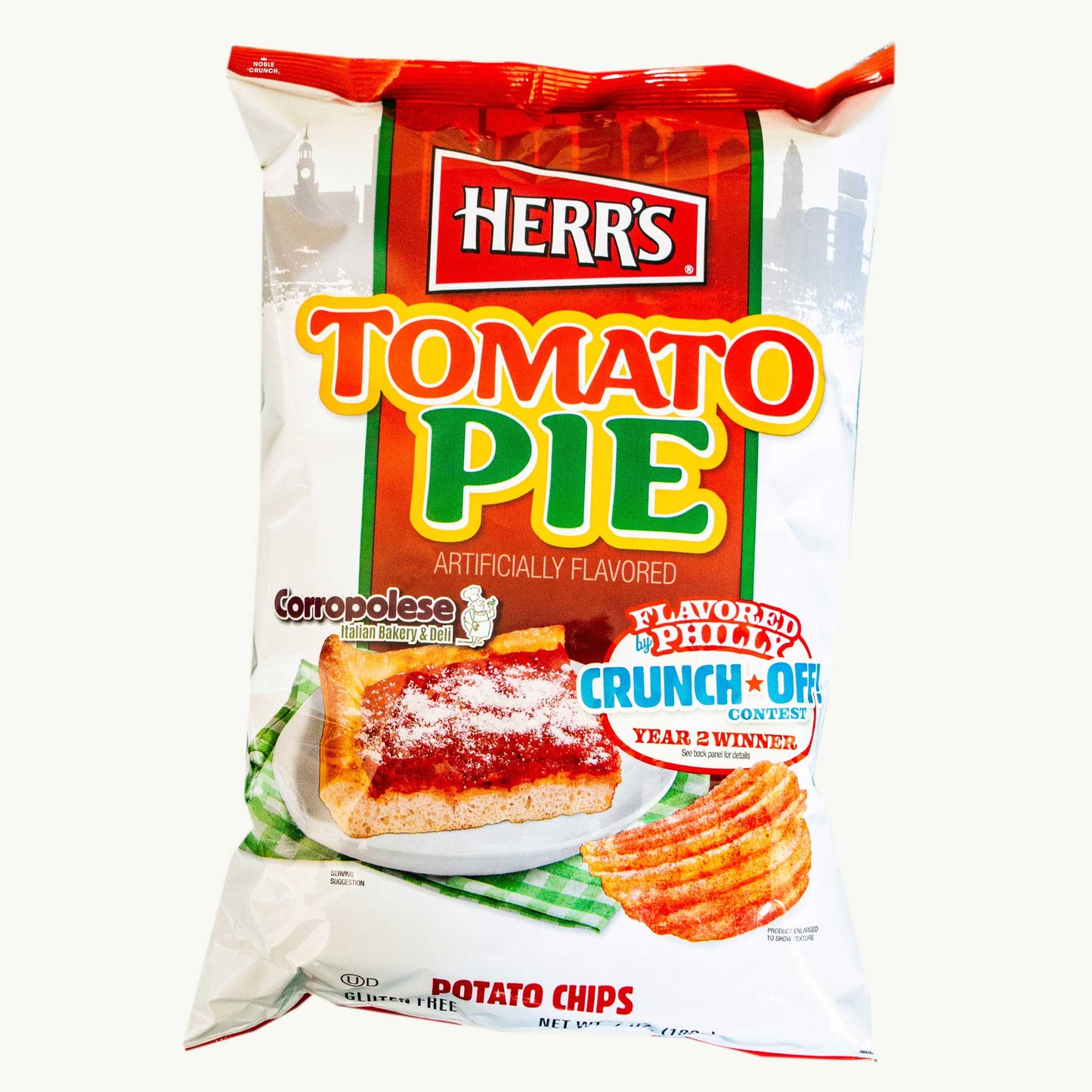 Herr's Tomato Pie Potato Chips 7oz