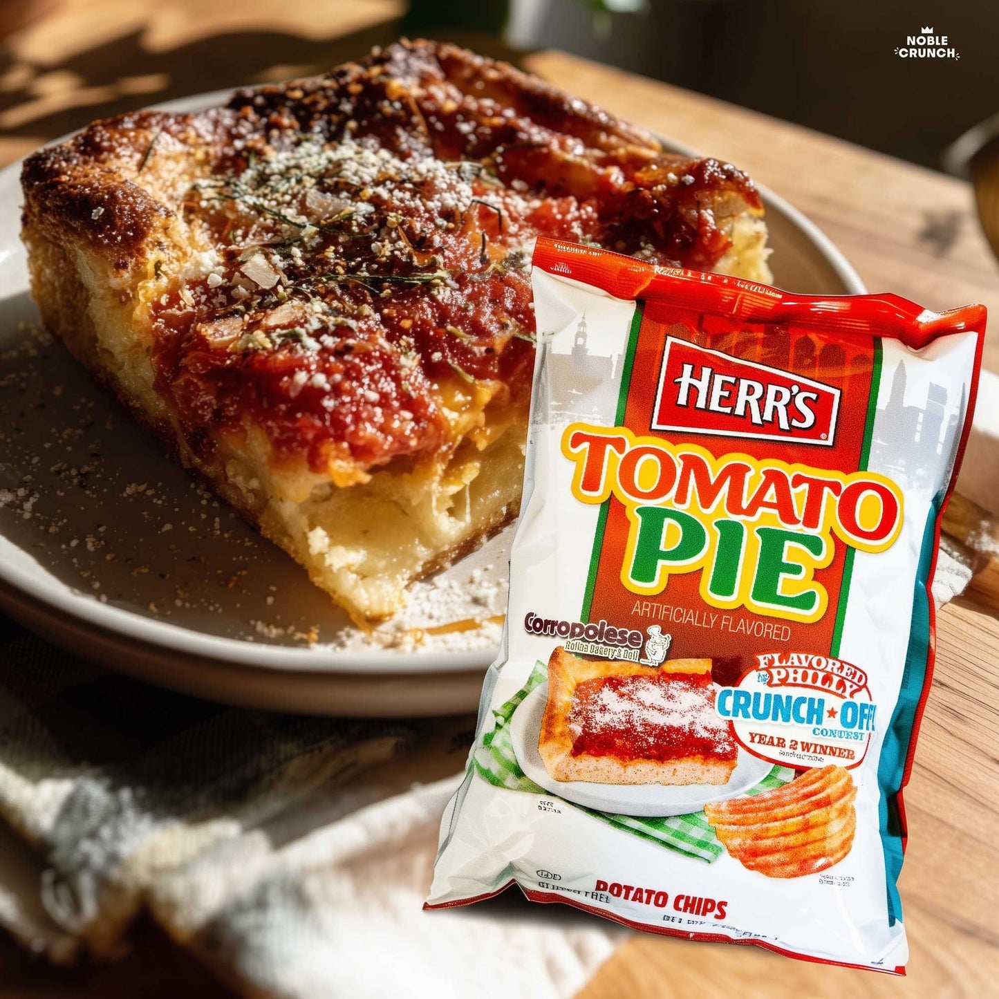 Herr's Tomato Pie Potato Chips 7oz