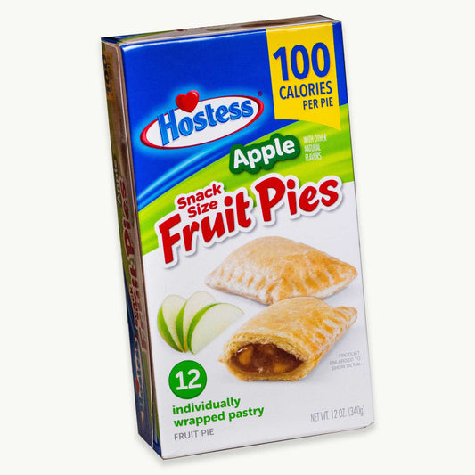 Hostess Apple Fruit Pies 12oz 12ct