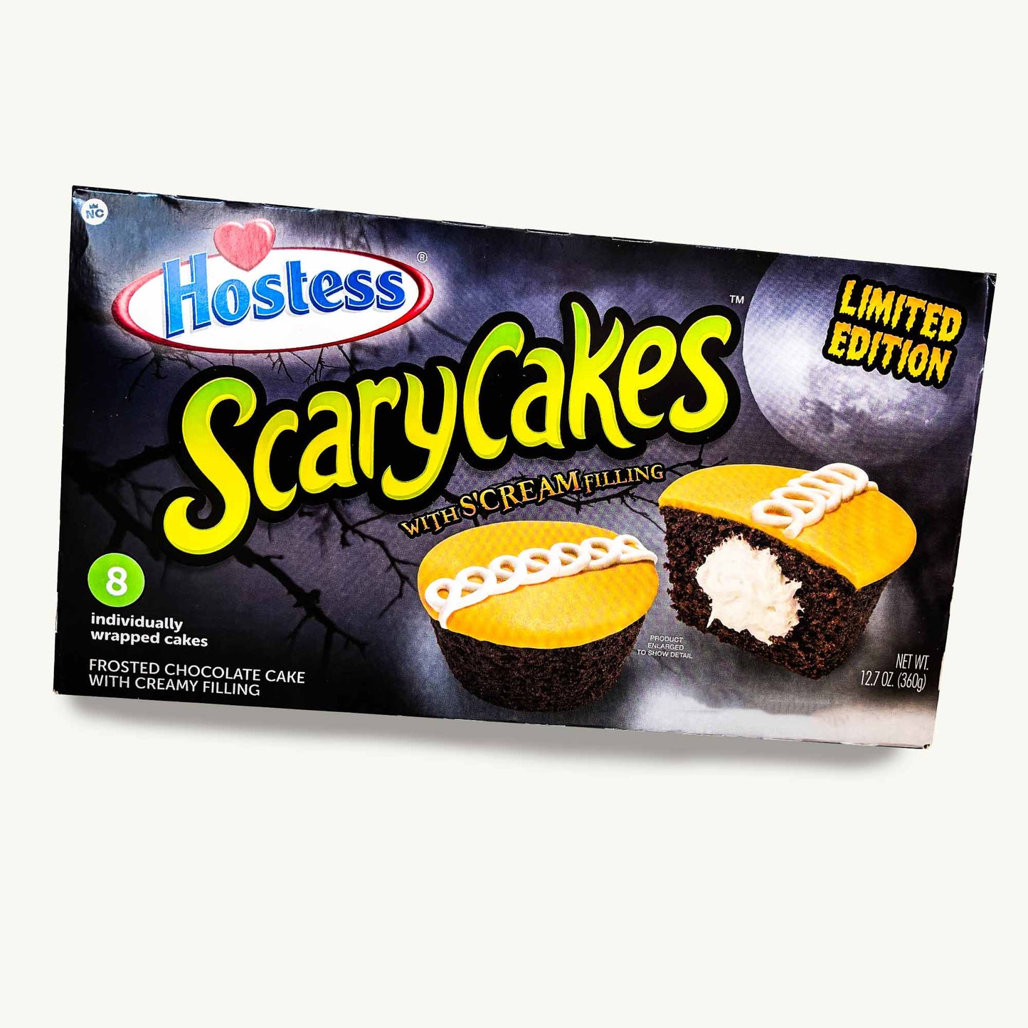 Hostess Limited Edition Halloween Spooky Twinkies 8ct - FrankenCakes 8ct - ScaryCakes 8ct