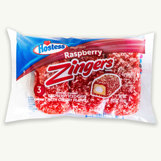 Hostess Raspberry Zingers Single Serve 4.02oz