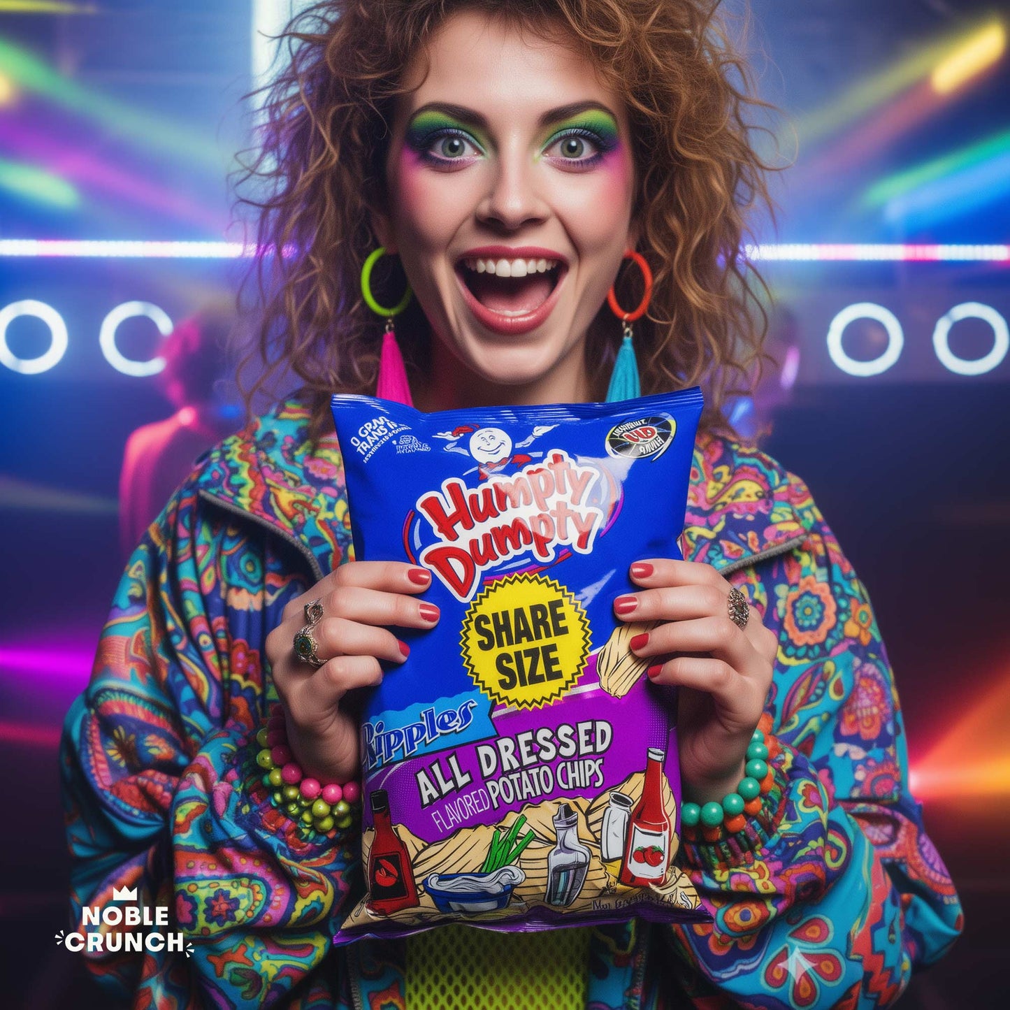 Humpty Dumpty Ripples All Dressed Potato Chips 8oz