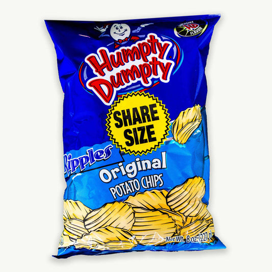 Humpty Dumpty Ripples Original Potato Chips 8oz