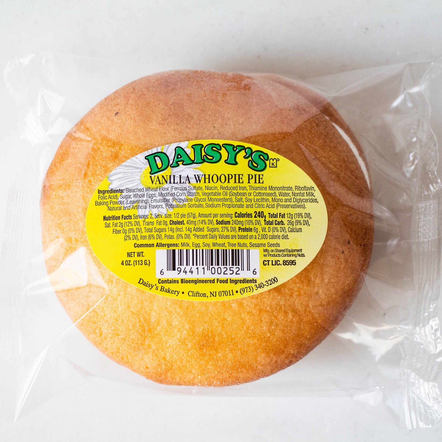 Daisy's Vanilla Whoopie Pies 4oz
