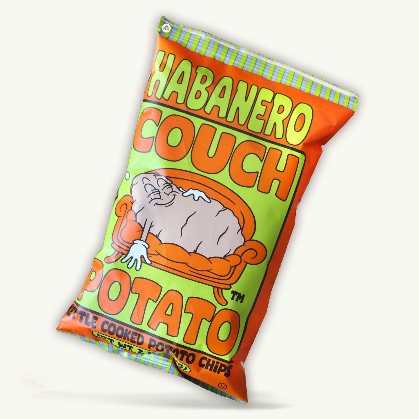 Joe Chips Habanero Couch Kettle Potato Chips 2oz