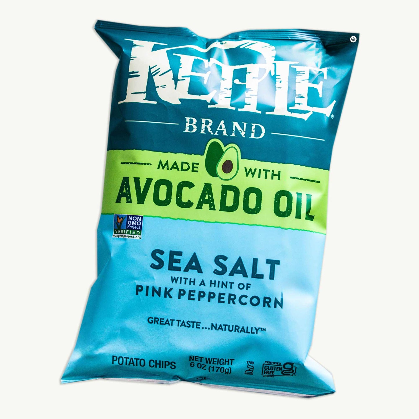 Kettle Avacado Oil Sea Salt Pink Peppercorn 6oz
