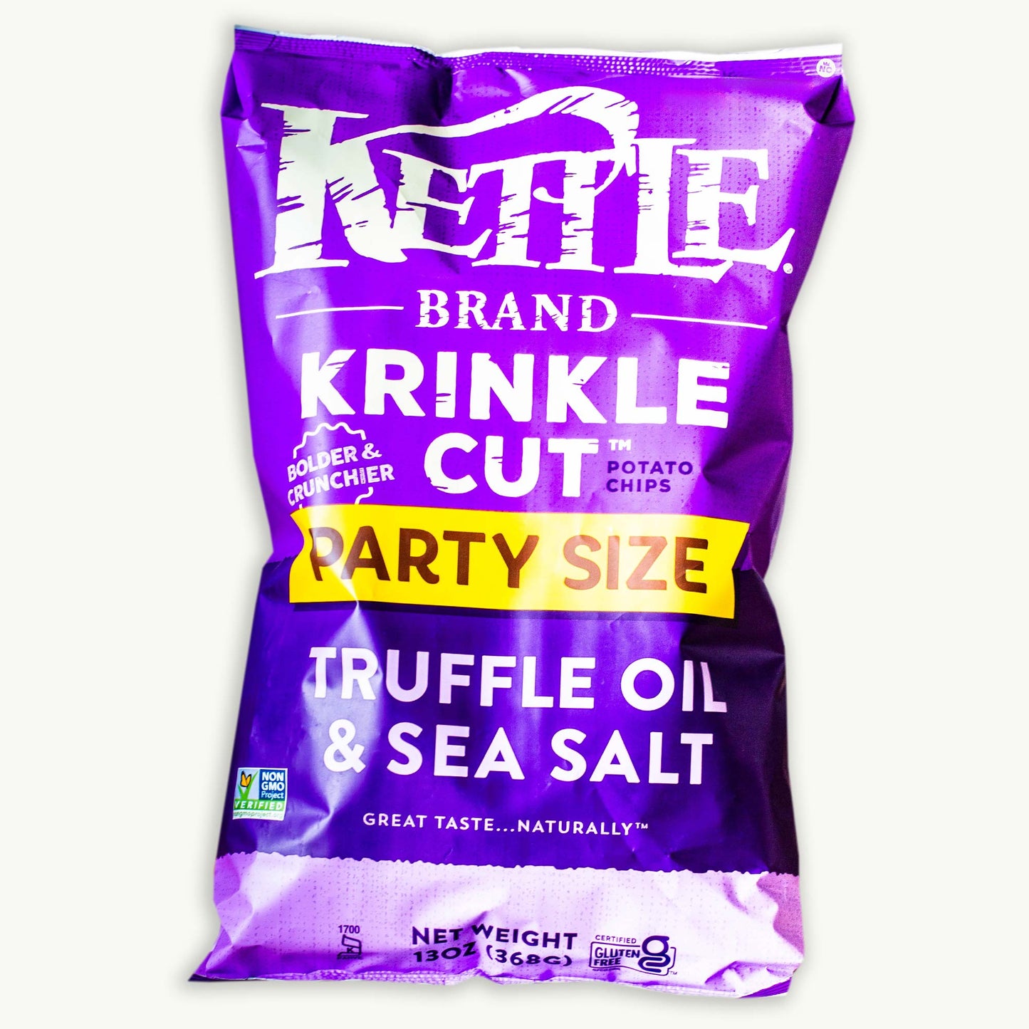 Kettle Krinkle Cut Truffle Oil Sea Salt Potato Chips 13oz