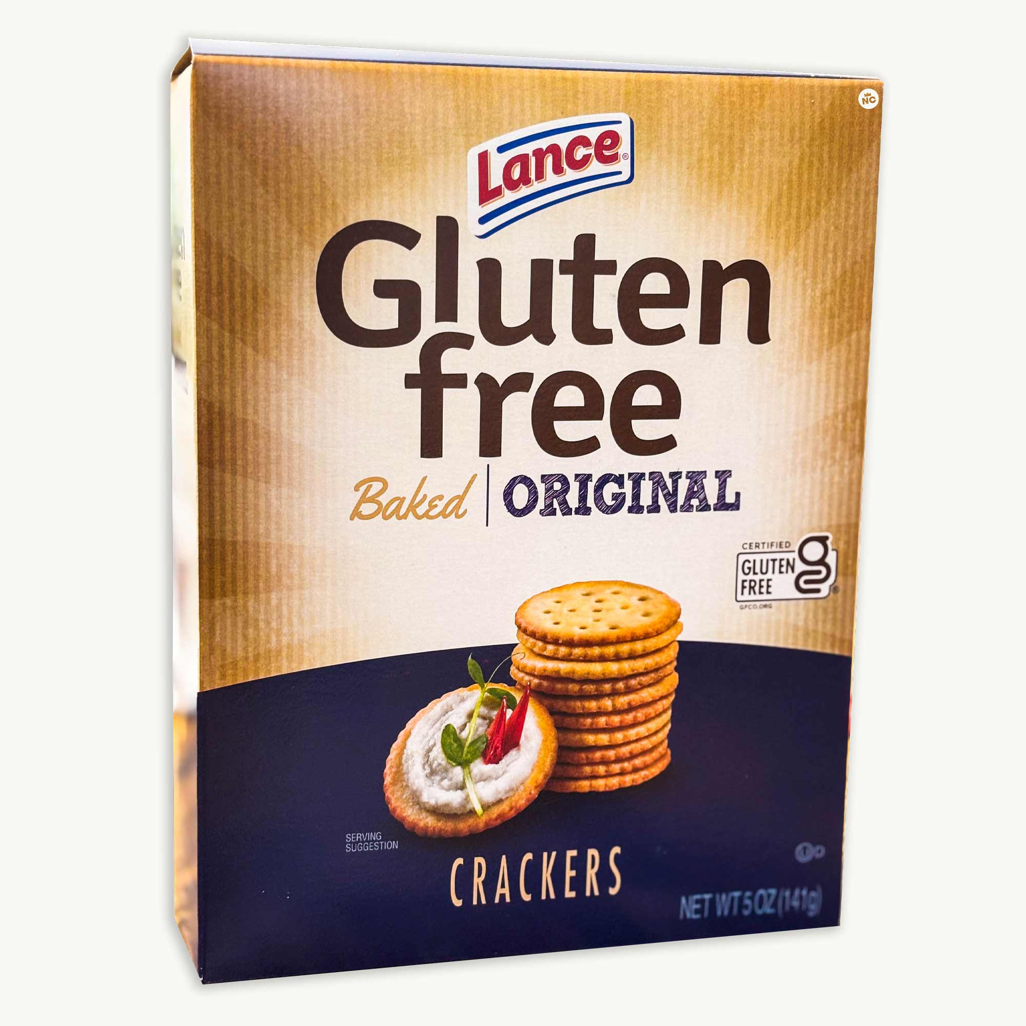 Snyders Of Hanover Gluten Free Original Baked Crackers – 5 Oz Box, Pack Of 4, Soy-Free Snack