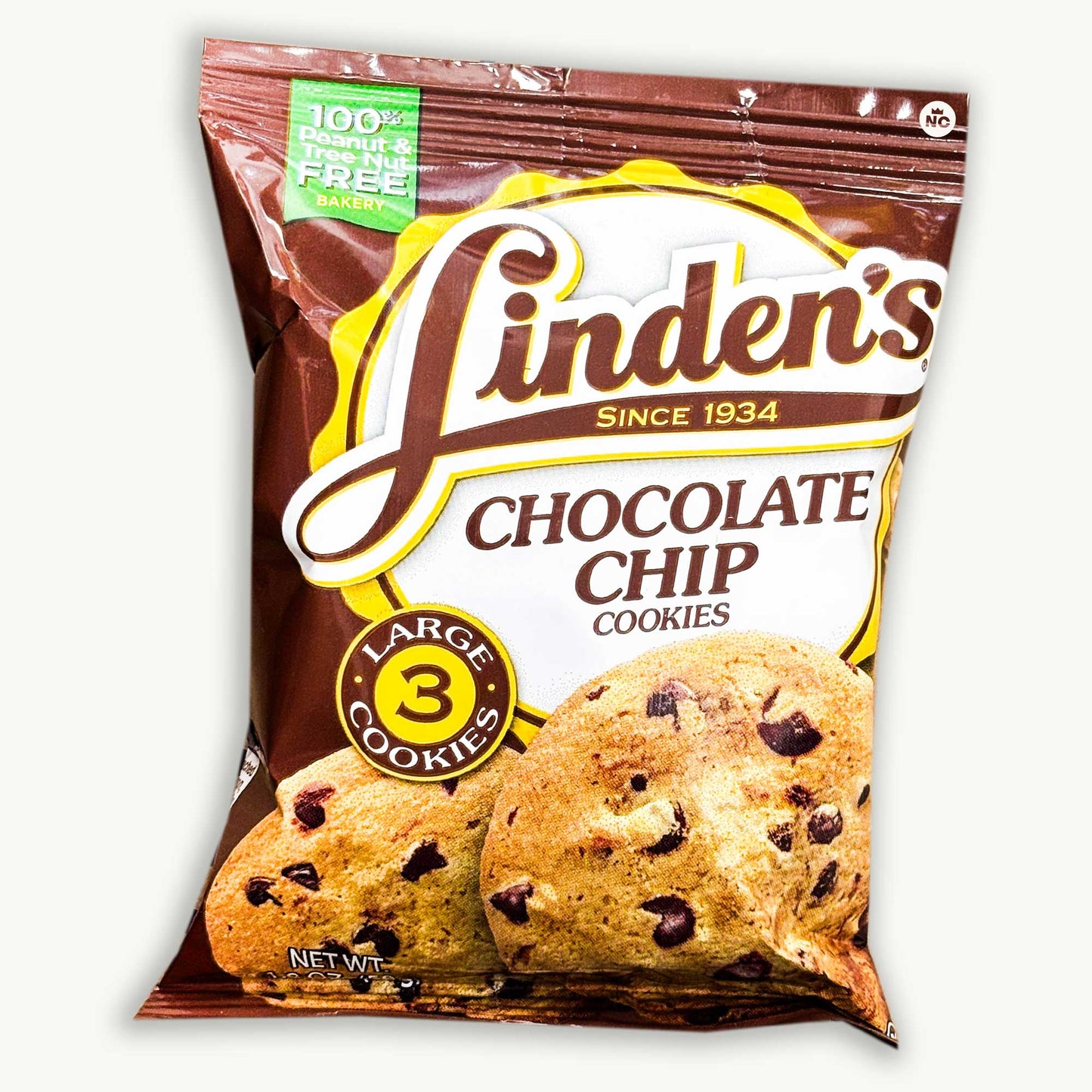 Linden's Variety Pack - Butter Crunch (12), Chocolate Chip Cookies (12) - Zapp's Voodoo Potato Chips 2oz - 25 Items