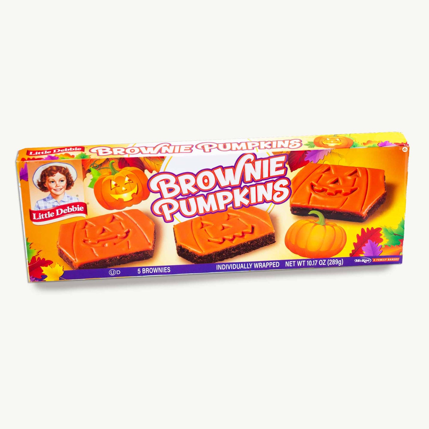 Little Debbie Halloween Snack Cake Variety Pack - Fall Party Cakes, Pumpkin Brownies, FrankenCakes Cupcakes, Gingerbread Cookies, Pumpkin Spice Rolls - 47 Treats - 6 Packs