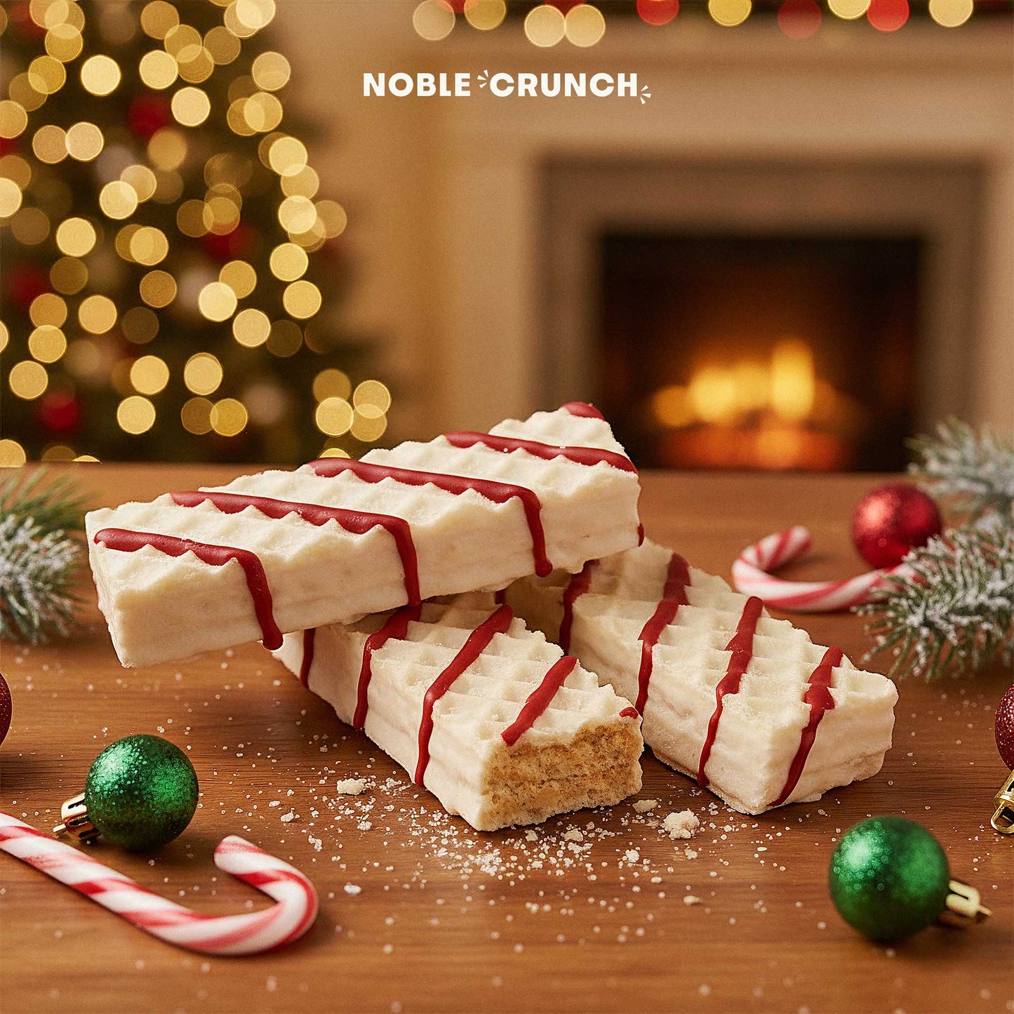 Little Debbie Christmas North Pole Nutty Buddy Bars 10ct 7.38oz