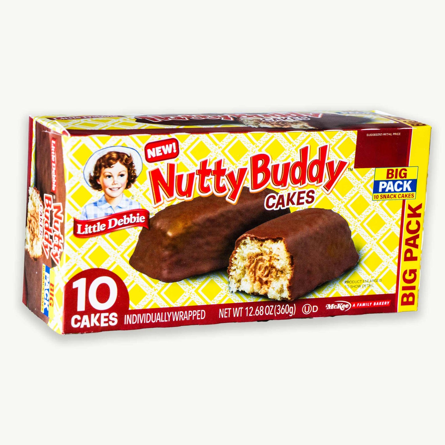 Little Debbie Nutty Buddy Cakes 12.68oz 10ct