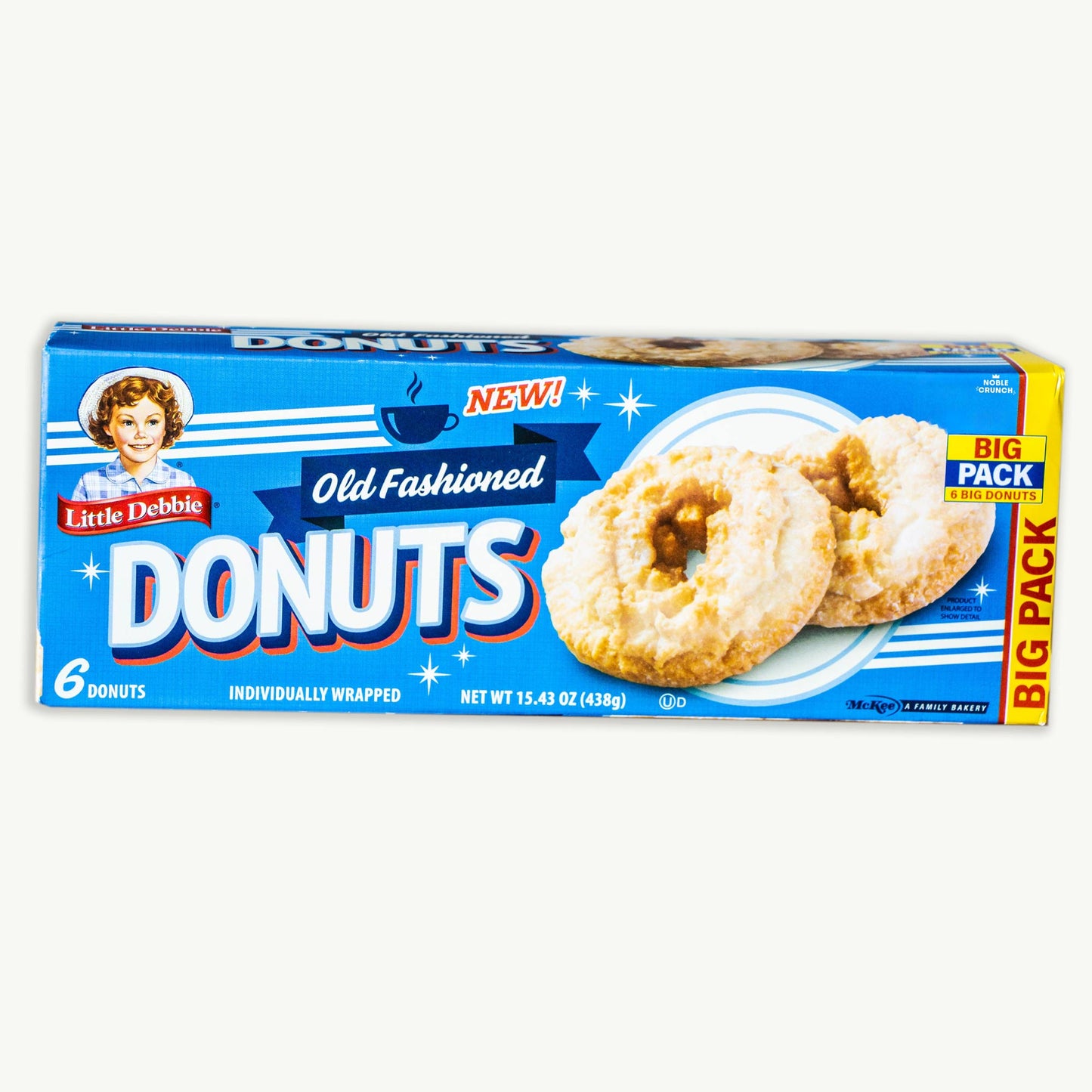 Little Debbie Old Fashioned Donuts 15.43oz 6ct