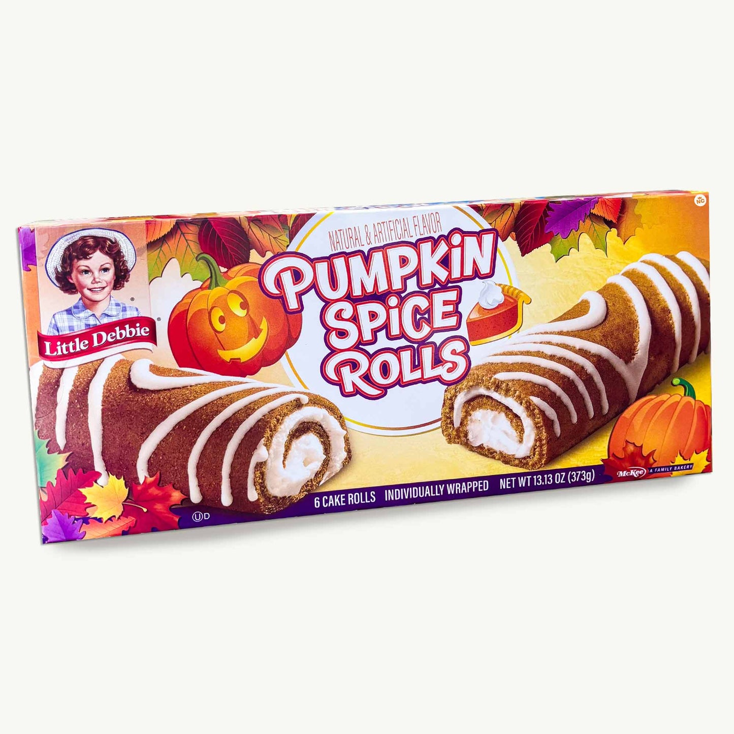 Little Debbie Halloween Snack Cake Variety Pack - Fall Party Cakes, Pumpkin Brownies, FrankenCakes Cupcakes, Gingerbread Cookies, Pumpkin Spice Rolls - 47 Treats - 6 Packs
