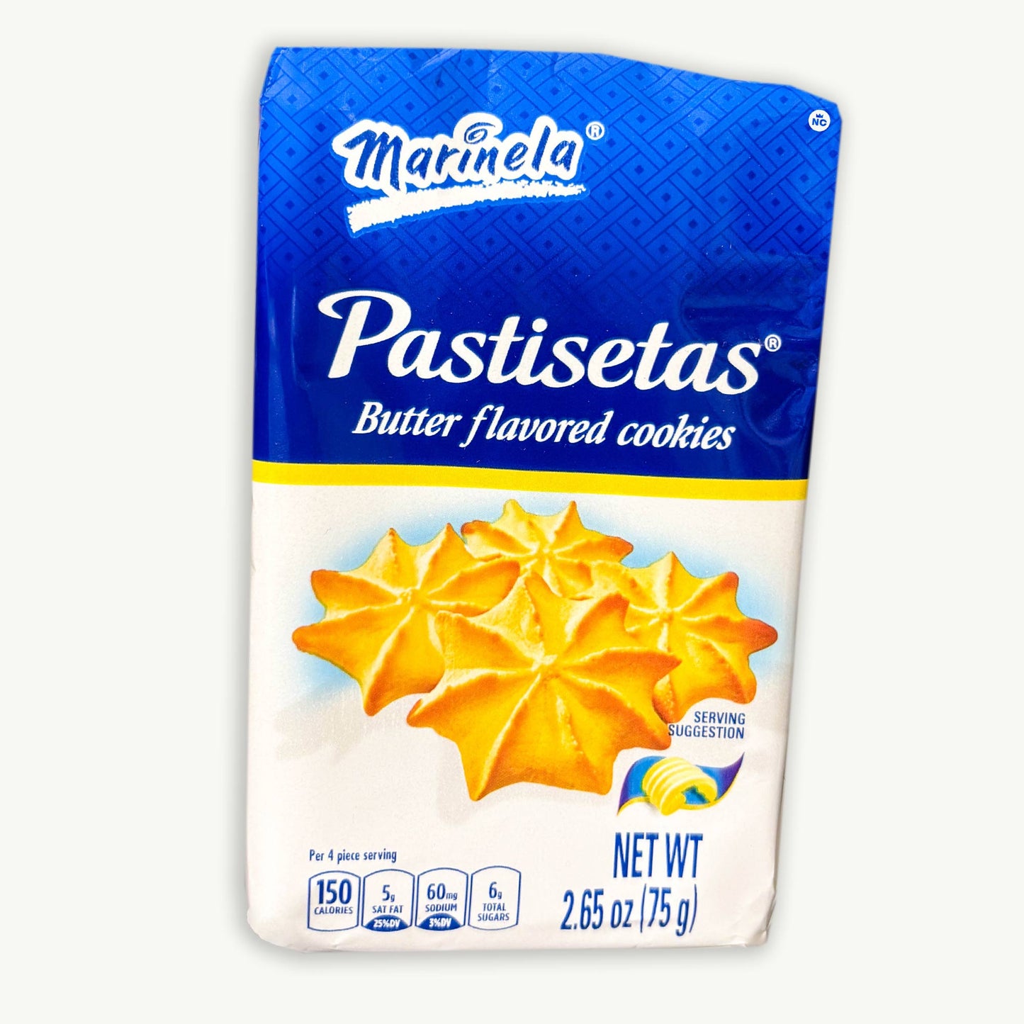 Marinela Pastisetas Butter Cookies 2.65oz