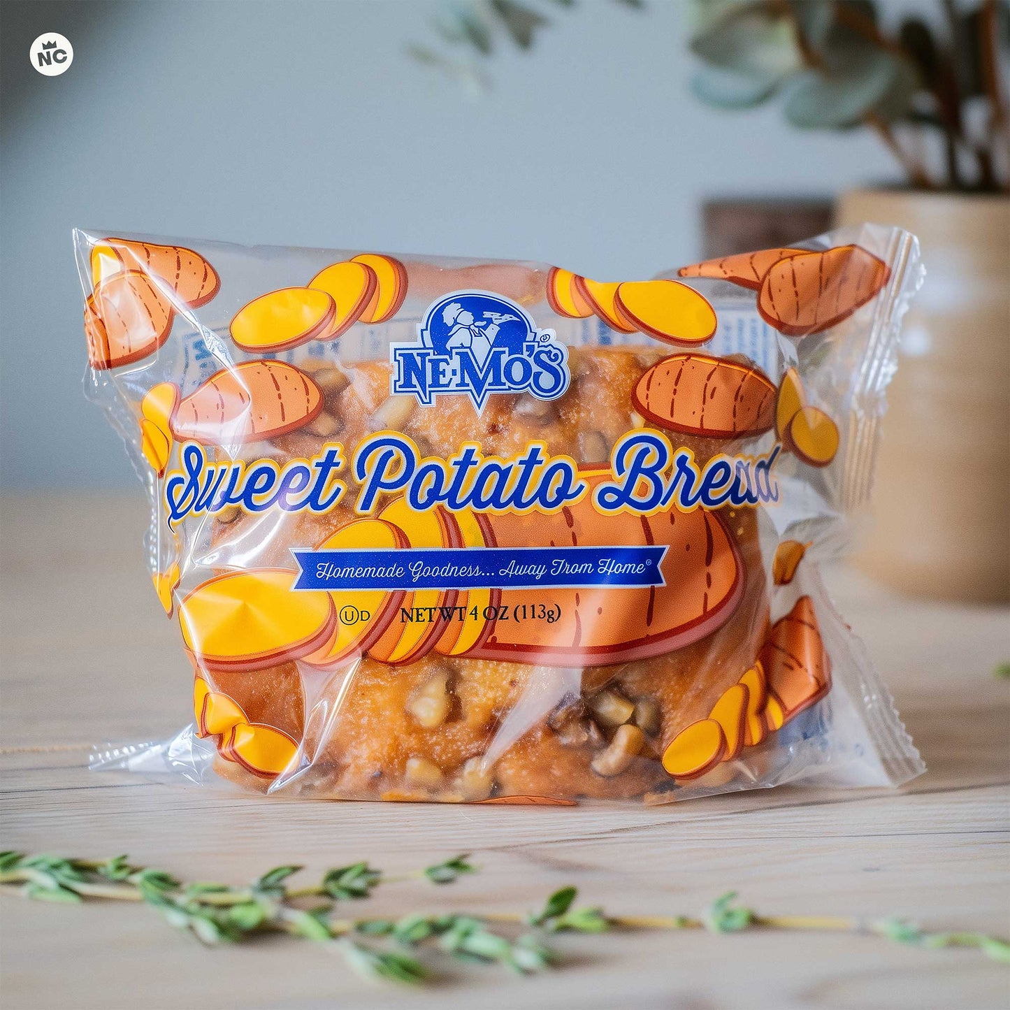 Nemo's Sweet Potato Bread 4oz