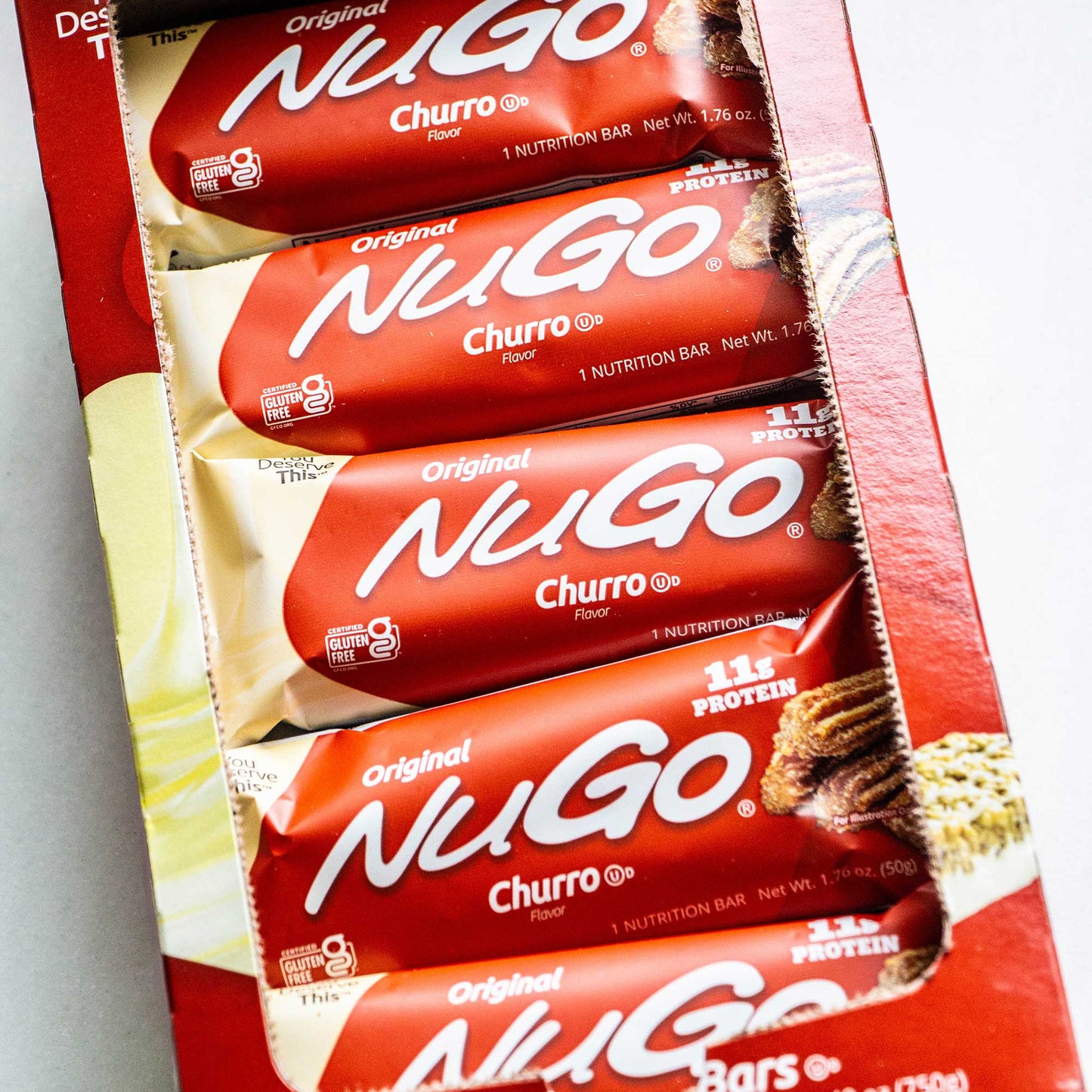 NuGo Nutrition Churro Protein Bar