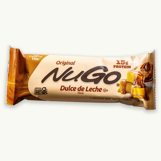 NuGo Nutrition Dulce de Leche Protein Bar